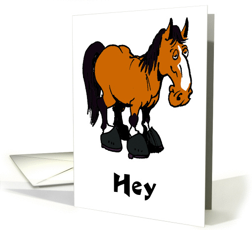 Don't Ask pony hey card (202080)