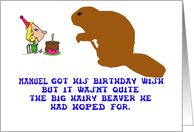 Birthday Wish card