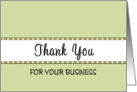 For Customers Thank You Greeting Card For Business Clients card