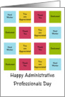For Employees Administrative Professionals Day Card