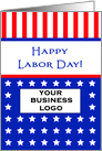 Labor Day Greeting Card-Company Logo Photo Card