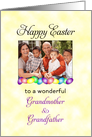For Grandparents Easter Photo Card-Custom Photo card