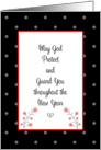 Religious New Year Card-May God Protect and Guard You card