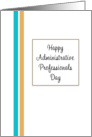 For Employee Administrative Professionals Day Greeting Card-Thank You card