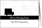 Business We’ve Moved Announcement Card