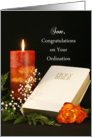 For Son Ordination Greeting Card-Ordination Congratulations Card