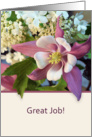 Business Administrative Professionals Day Greeting Card-Great Job card