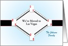 New Address, We’ve Moved to Las Vegas, Change of Address-Custom card