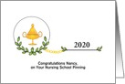 Customizable Nursing School Pinning Congratulations Card