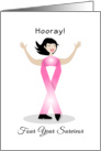 Four Year Breast Cancer Survivor Encouragement Card