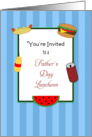 Father’s Day Luncheon Invitation Card