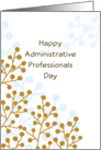 Administrative Professionals Day Greeting Card-Retro Berry Design card