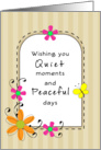 Get Well-Feel Better-Encouragement Greeting Card for Cancer Patient card