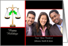 Customizable Christmas Attorney at Law Photo Card