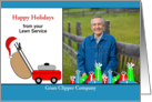 From Grass Cutting Service Customizable Christmas Photo Card