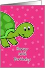 Turtle Birthday Card - 14th Birthday card