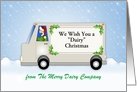 From Milk Truck Company-Christmas Card-Customizable Text card