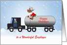 Milk Hauling Truck Company Christmas Card For Employees-Customizable card