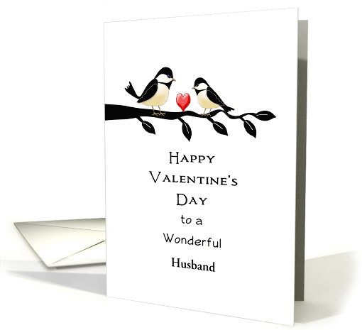 For Husband Happy Valentine's Day Greeting... (1012221)
