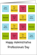 For Employees Administrative Professionals Day Card