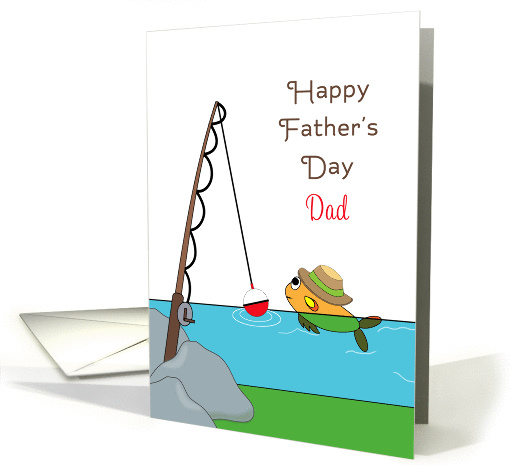 For Dad/Father Father's Day Greeting Card-Fishing... (1107290)