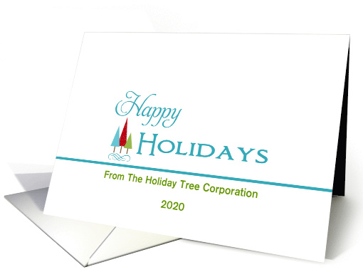 Christmas Card with Christmas Tree Design-Happy... (1126792)