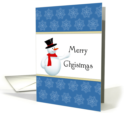 General Christmas Card with Snowman-Snowflake... (1145060)