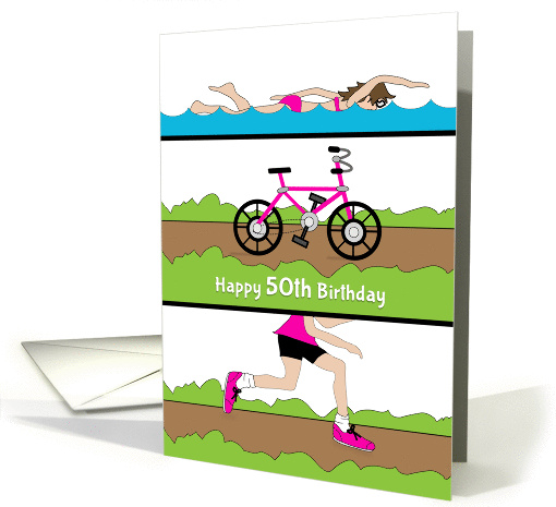 50th Birthday Card for Female... (1175456)