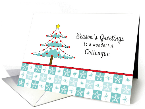 For Colleague / Co-Worker Christmas Card-Christmas... (1176080)