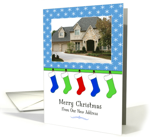 Our New Address Christmas Photo Card... (1194858)