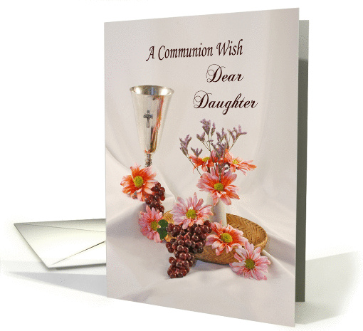 For Daughter First Holy Communion Greeting... (240258)