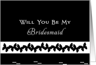 Be My Bridesmaid...