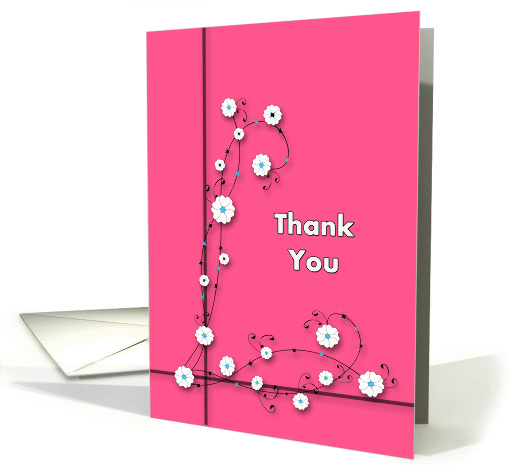 Thank You in Pink card (350510)