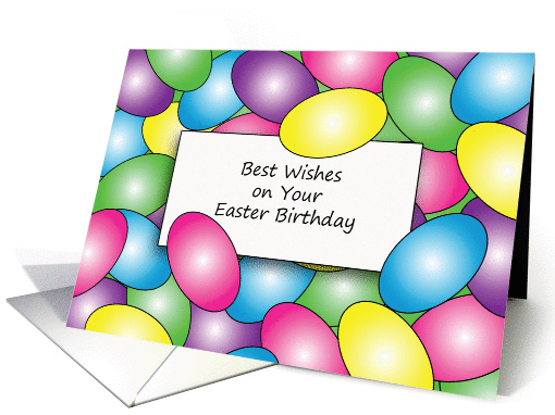Easter Birthday Greeting Card / Birthday on Easter with... (367974)