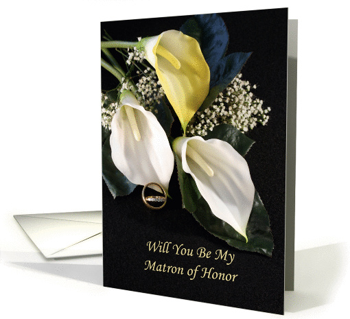 Will you be my Matron of Honor card (375627)