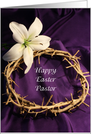 Happy Easter Pastor card