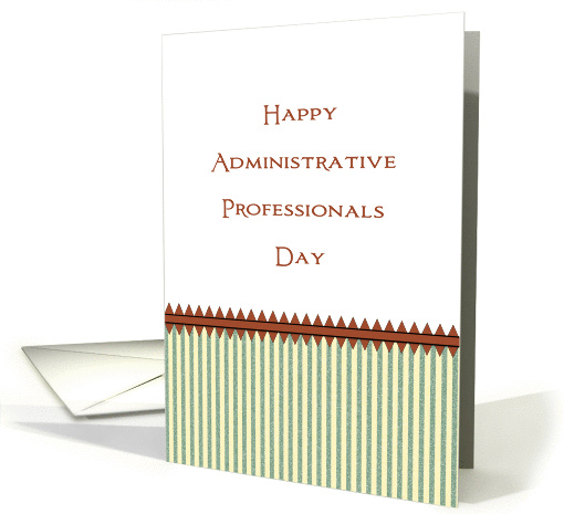 Administrative Professionals Day Greeting Card-Thank You Employee card