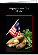 For Uncle Father’s Day Greeting Card with Sports Theme card