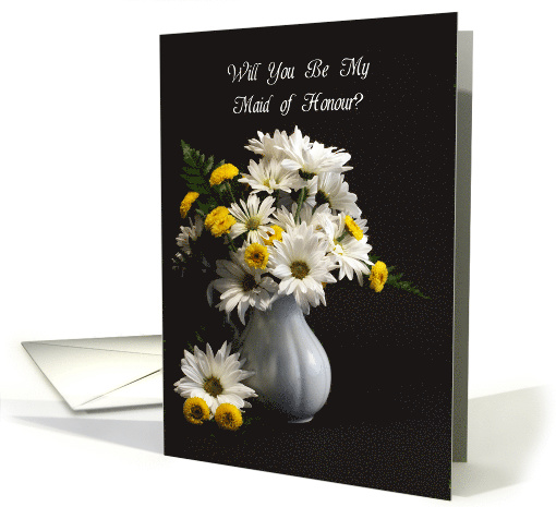 Maid of Honour Request card (465046)