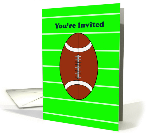 Football Party Invitation Greeting... (521943)