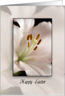 Business Easter Card With Lily card
