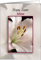 Mom Easter Card With Lily card