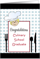 Congratulations On Your Culinary Arts Graduation Cards From