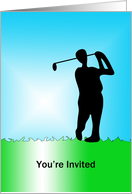 Golf Invitation card