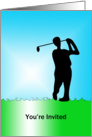 Golf Invitation card