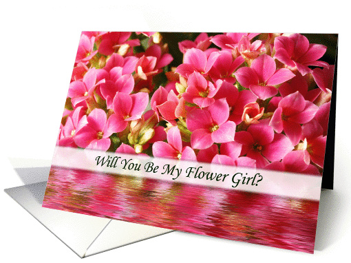Flower Girl Invitations -Kalachoe card (556816)