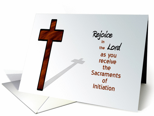 RCIA-Rite of Christian Initiation of Adults-Convert card (567154)