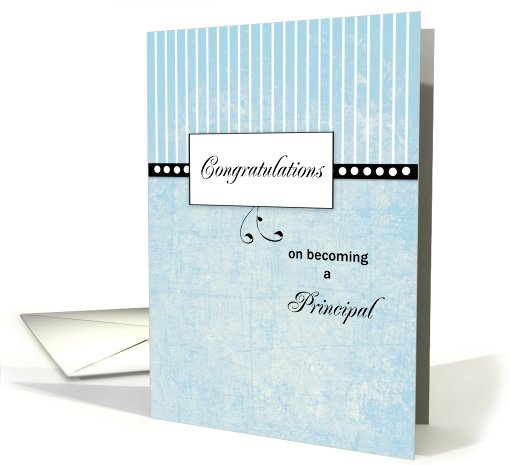 Congratulations - Becoming Principal card (570176)