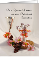 For Brother Priesthood Ordination Congratulations Card