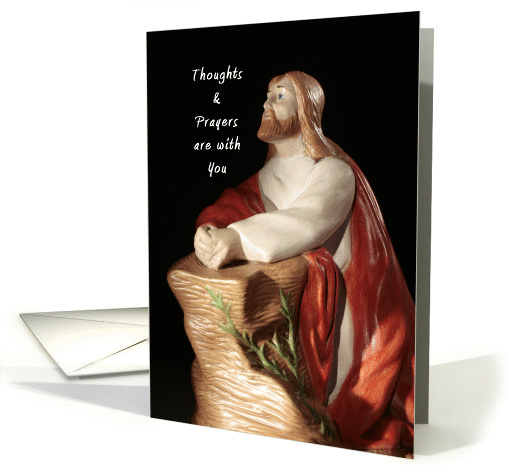 Thoughts and Prayers-Get Well card (607488)